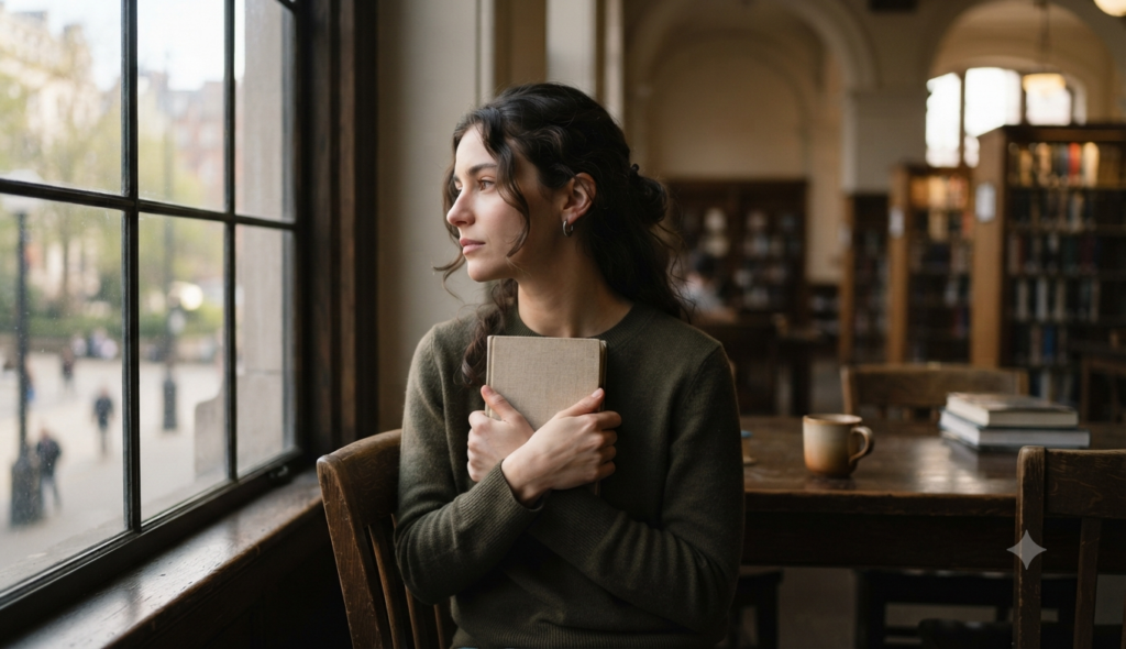 Woman wondering if she can ask for advice without being judged.