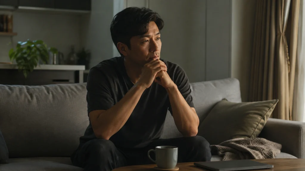 Adult feeling grounded after considering outside advice and making an independent decision